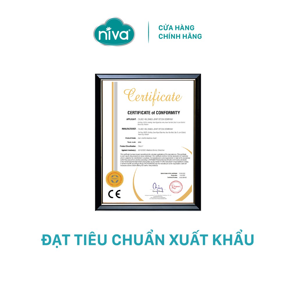 [FREESHIP] KHẨU TRANG NIVA  N95 10 CHIẾC /HỘP NGĂN CHẶN 99,9% VI KHUẨN | BigBuy360 - bigbuy360.vn