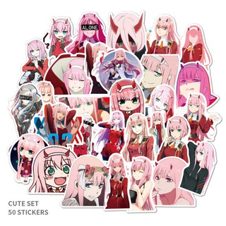 Sticker ( ảnh dán) anime DARLING in the FRANXX