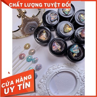 Sét gel nhũ 8 màu dạng hũ hót chọn lẻ hũ