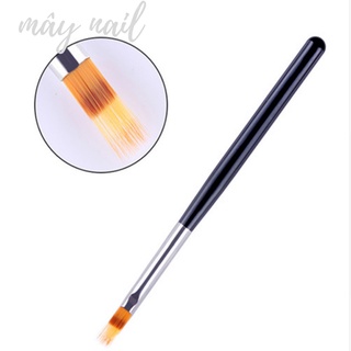 Cọ omber cán gỗ đầu dẹp