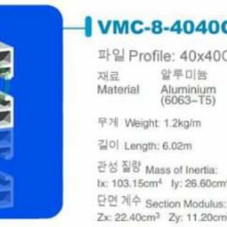 Nhôm định hình 4040GA