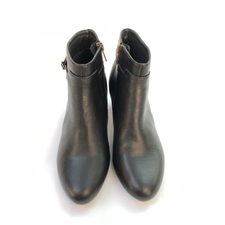 Boot ngắn cổ da mềm 5cm