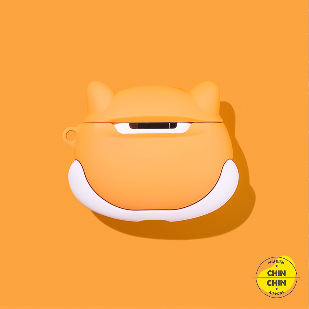 Vỏ Case Bảo Vệ Đựng Tai Nghe Airpod 1 2 Pro Hình Thú Chất Liệu Silicon Dẻo - Chinchin Case
