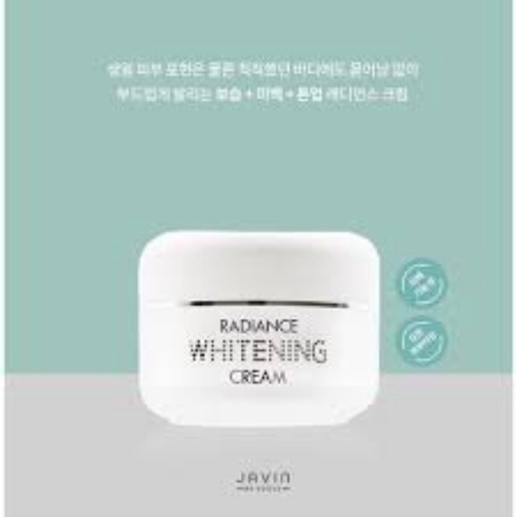 Kem Dưỡng Trắng Da Javin De Seoul Radiance Whitening Cream 50g/Hộp –