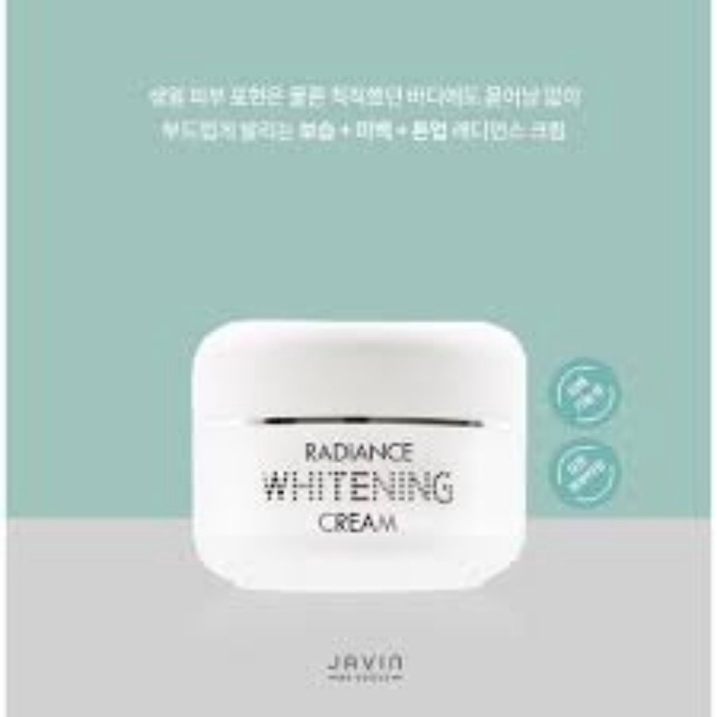 Kem Dưỡng Trắng Da Javin De Seoul Radiance Whitening Cream 50g/Hộp – [Chính Hãng Hàn Quốc]