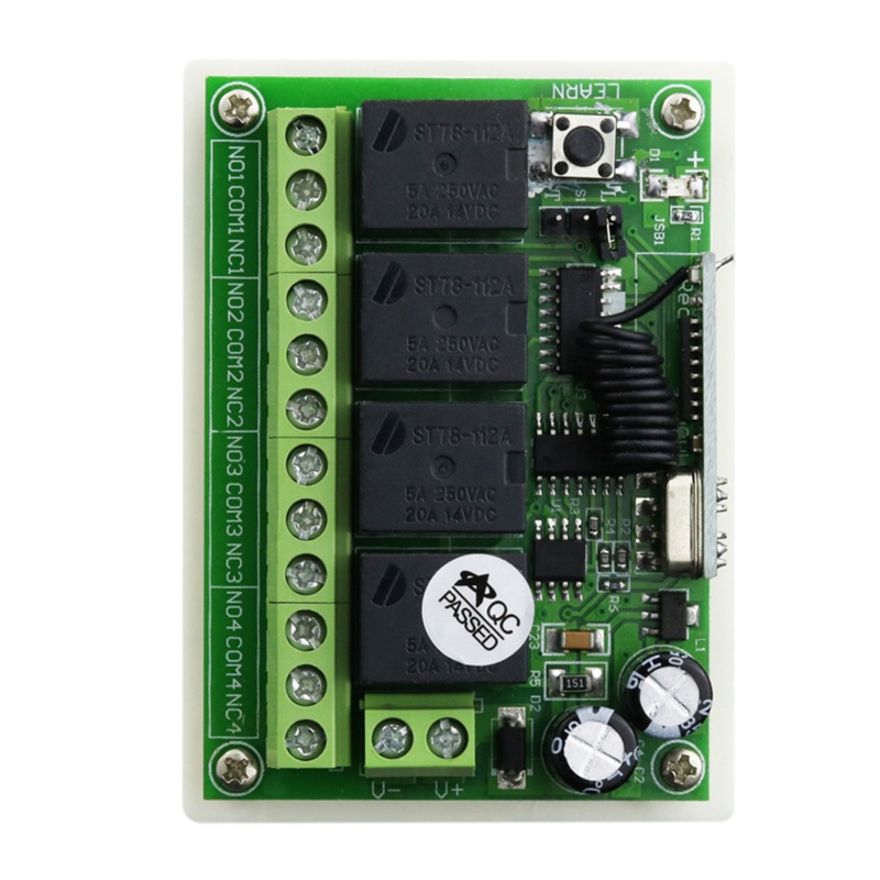 Bộ Tiếp Nhận Và Truyền Tín Hiệu 4CH Điều Khiển Từ Xa 315 433Mhz Chuyên