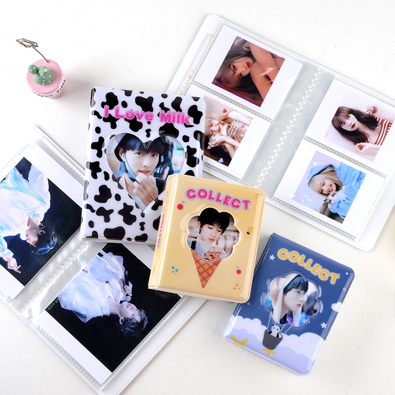 Album Ảnh 3 inch Họa Tiết Halloween Dễ Thương Cho Kpop Fuji Instax