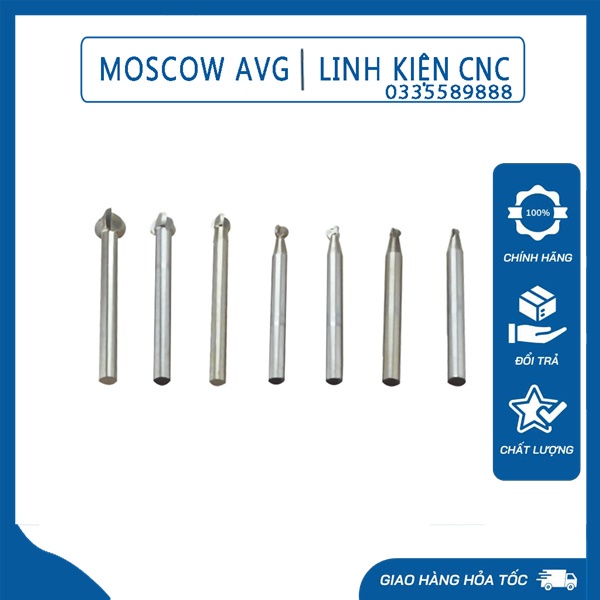 Mũi Khoét Sáo Diều Khoét Gỗ Hình Tròn Quả Đào Mũi Phá Thô Lắp Máy Mài Khuôn Cán 6mm Lưỡi 6 8 10 12 mm