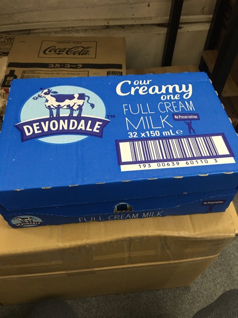Sữa tươi Devondale nội địa Úc (thùng 32 hộp 150ml)