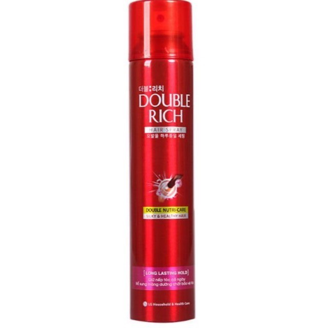 Keo giữ nếp tóc Double Rich Hair Spray 170ml