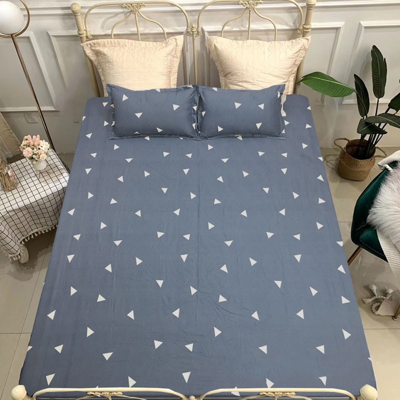 Bộ drap giường ga gối cotton K'home đủ mọi size nệm