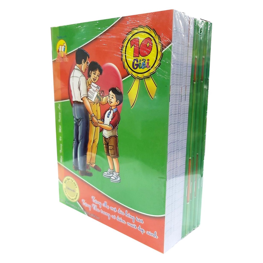( 1 Lốc ) Tập Vở 10 Giỏi 96 Trang KT:158x205mm Độ Dày 100 ( Dày ) Tân Thuận Tiến Camshop