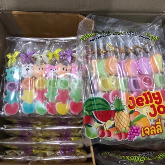 Gói 12 cây Kẹo Dẻo Jelly Joy Thái Lan