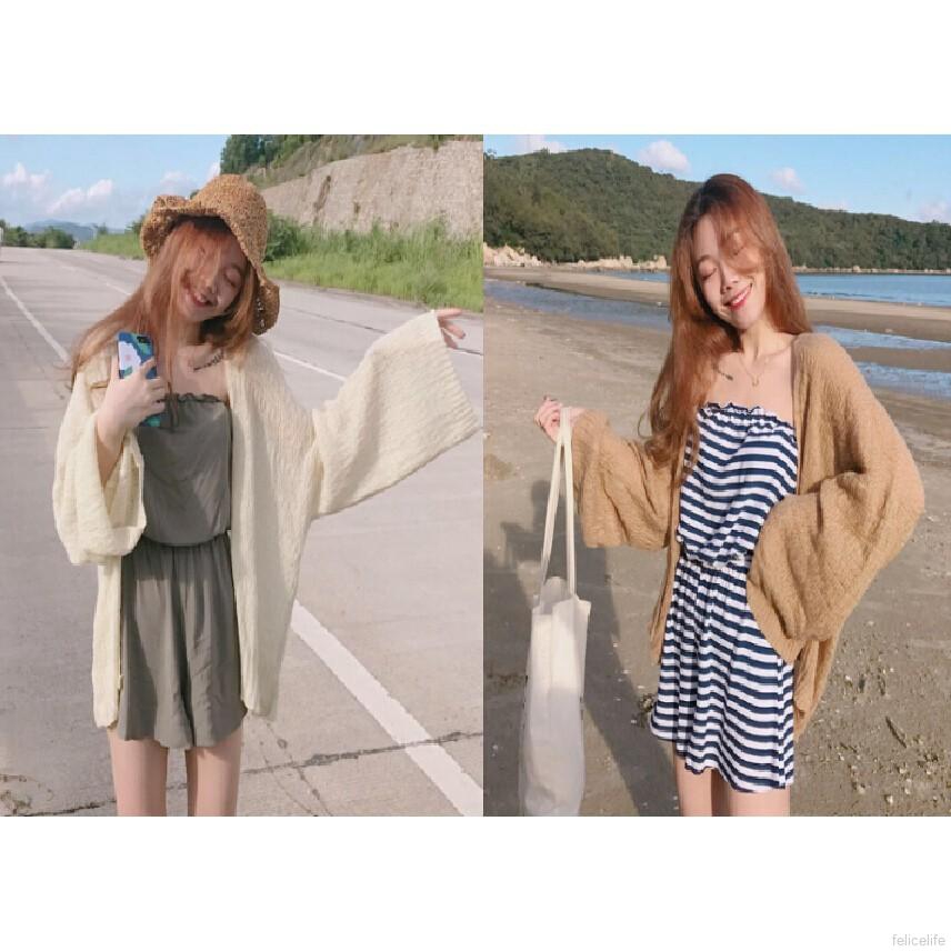 FREESHIP ĐƠN 99K_ Áo khoác Cardigan tay dài thời trang cho nữ