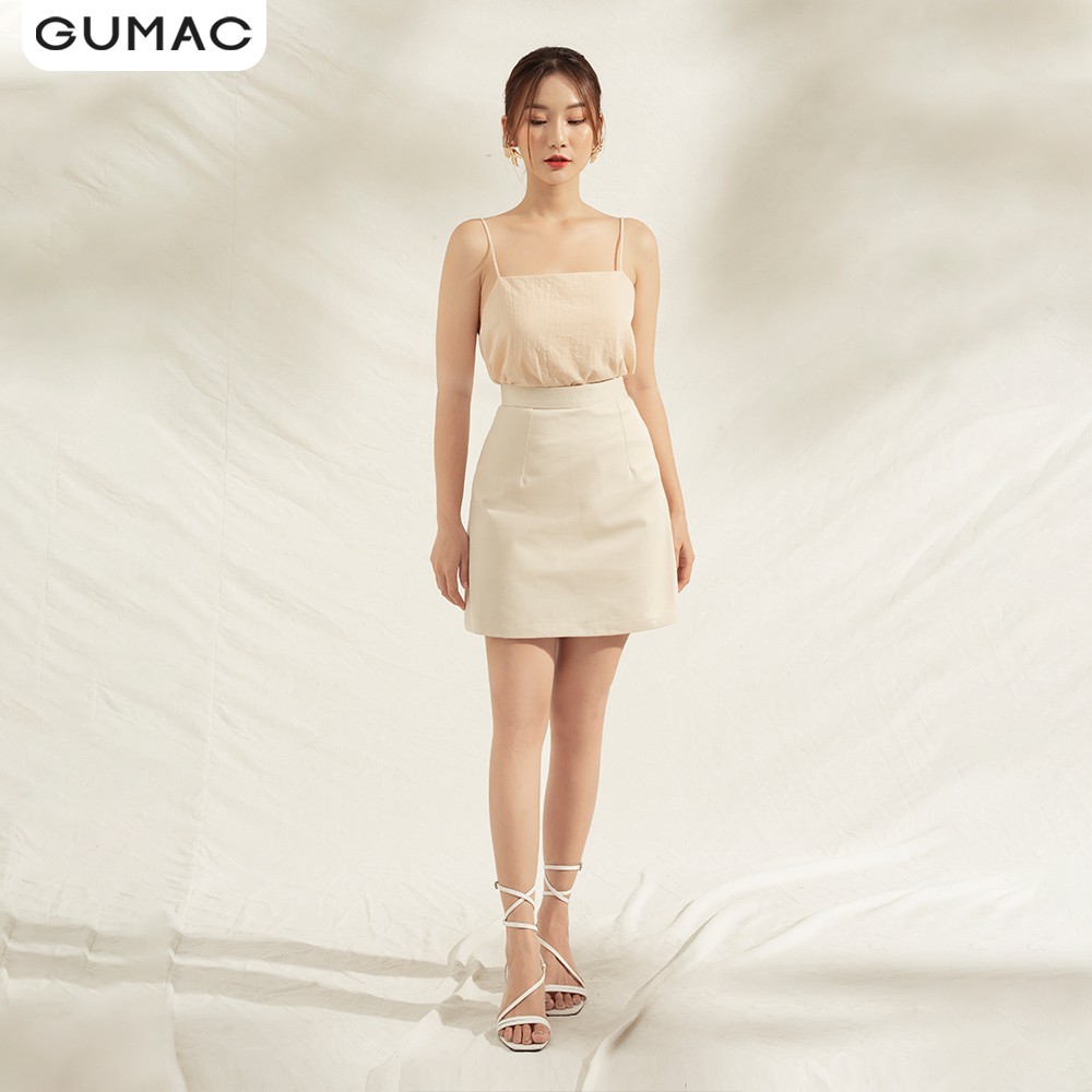 Áo 2 dây nữ cơ bản GUMAC đủ màu, đủ size thiết kế basic trẻ trung AA1181 | BigBuy360 - bigbuy360.vn