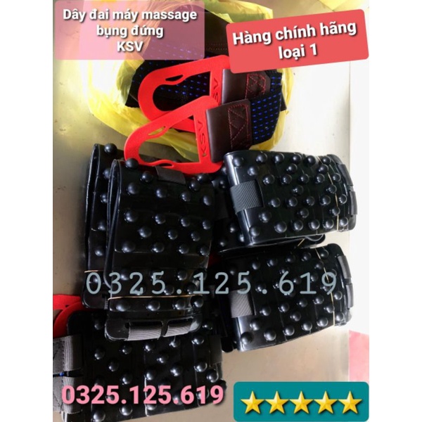 Dây đai massage bụng đứng có gai. Hàng chính hãng