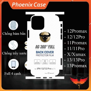 Dán PDF cho iPhone X/Xsmax, 11Promax, 12Promax, 13Promax chống trầy xước, va đập hạng cực phẩm