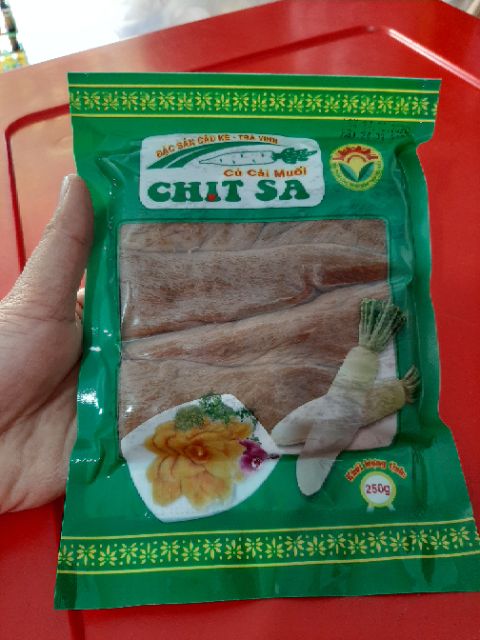 CỦ CẢI MUỐI TRỘN GIẤM ĐƯỜNG (ĐẶC SẢN Trà VINH)1 bịch 200g.