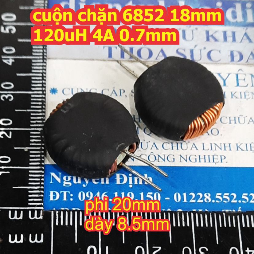 cuộn chặn cuộn cảm 4426 5026 5052 6852 dùng trong các bộ nguồn BUCK BOOST kde2317