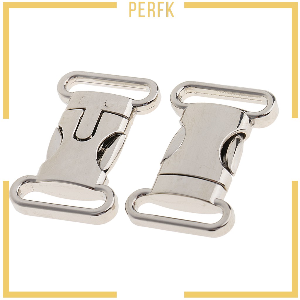 Set 2 Khóa Cài Tháo Gỡ Nhanh Bằng Inox Chuyên Dụng