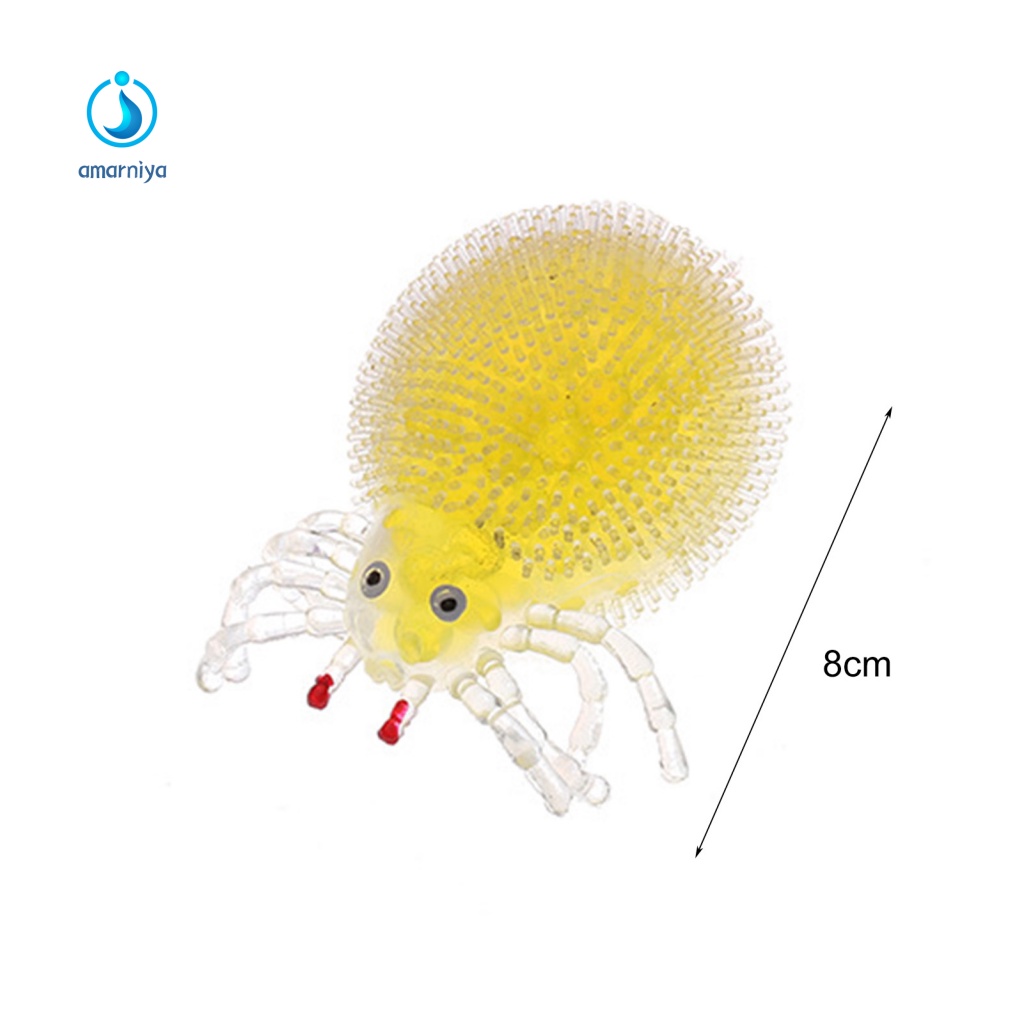 Đồ Chơi Nắn Bóp Đàn Hồi Giảm Stress Hình Sâu Bướm