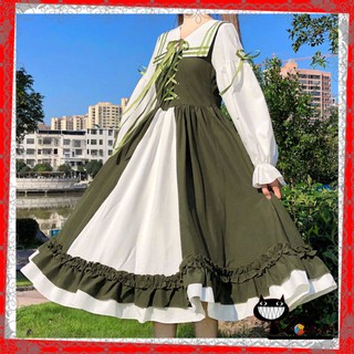 Đầm Thủy Thủ Phong Cách Lolita Nhật Bản Xinh Xắn Cho Nữ tại Miu Cosplay