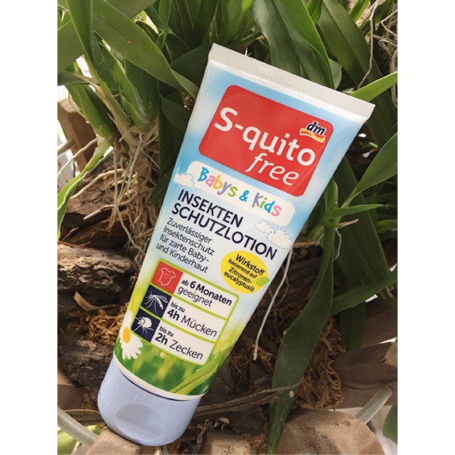 (HÀNG NỘI ĐỊA ĐỨC CÓ BILL)Kem chống muỗi đốt và côn trùng cắn Squito Free 100ml
