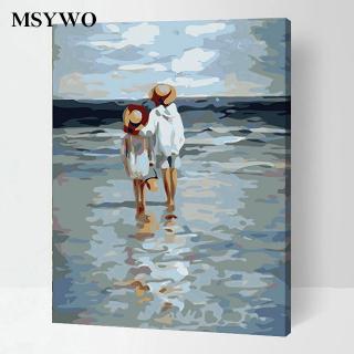Bộ Tranh Vải Canvas Tự Vẽ Trang Trí Nghệ Thuật