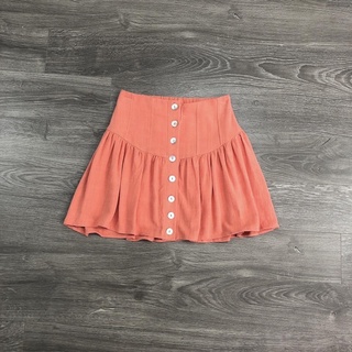 Chân váy linen xoè 2 lớp