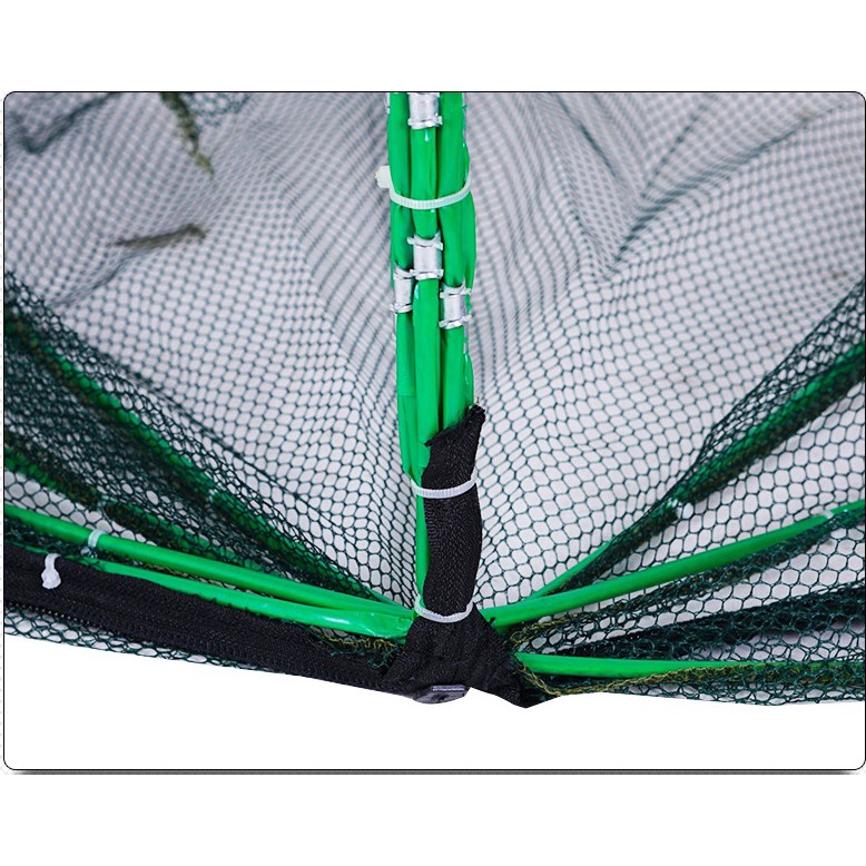 Lồng Bát Giác 6-8-12-20 Cửa + Tặng Mồi Dụ tôm,cua,cá