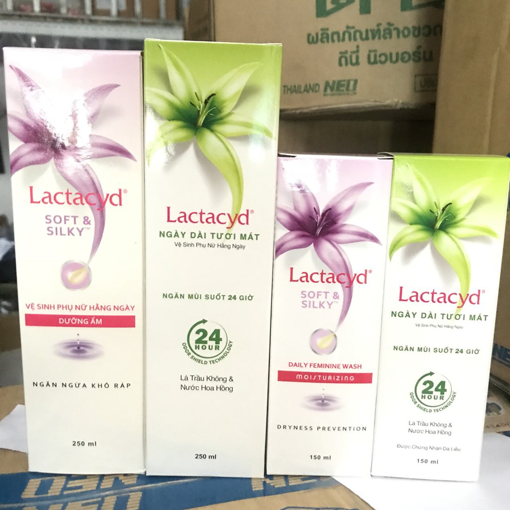 Dung Dịch Vệ Sinh Phụ Nữ Lactacyd Chính Hãng Cty (150ml- 250ml)