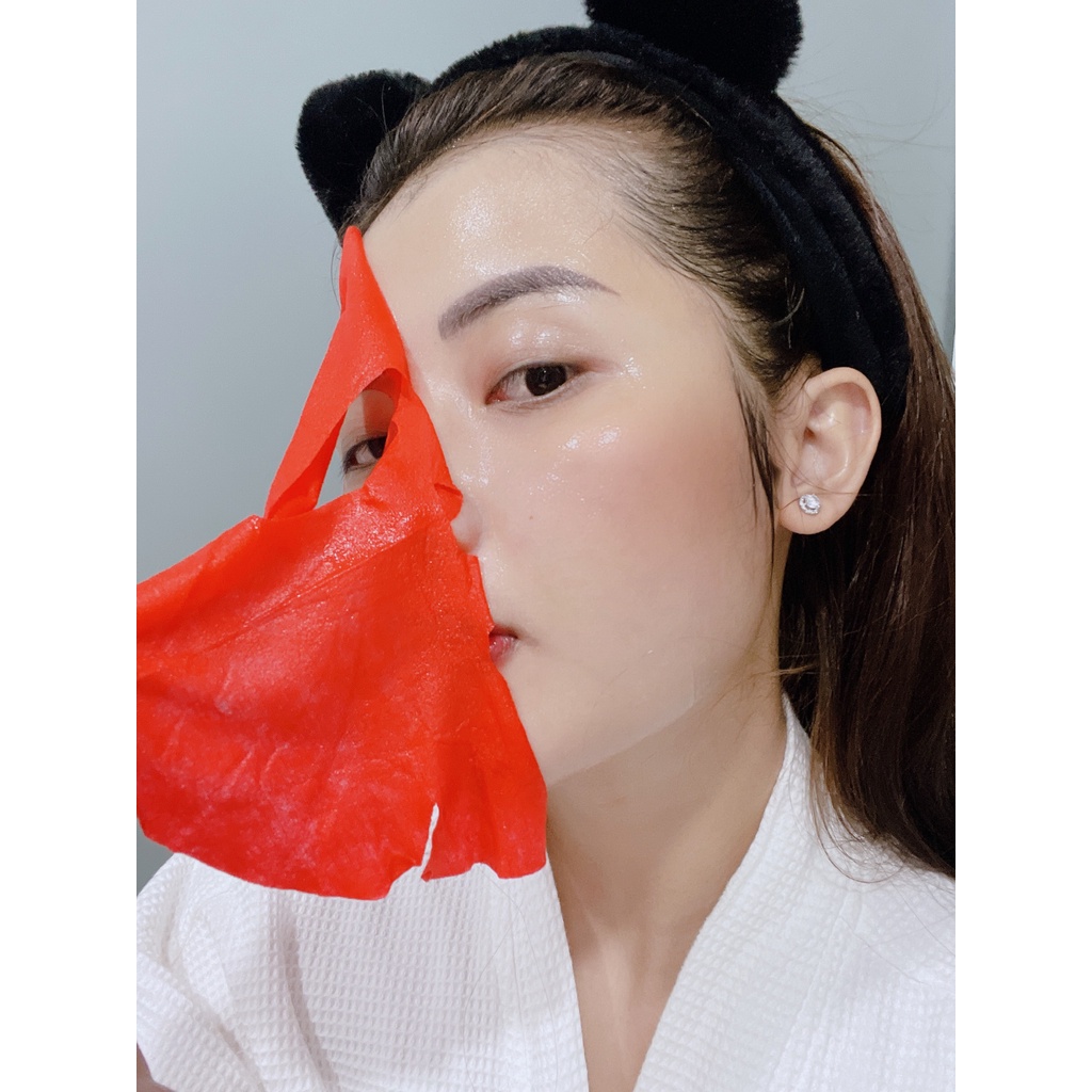 Combo Dưỡng Da Thanh Lăn Đầu Đen Clear Stick + Mặt Nạ Red Mask Của So Natural 23g và 70ml