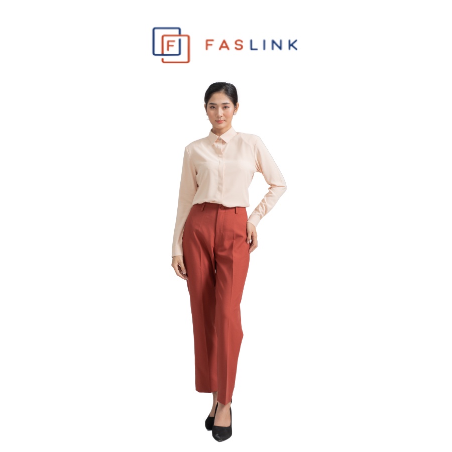 Quần Tây nữ Fixly Belly ống suông hiện đại - Faslink