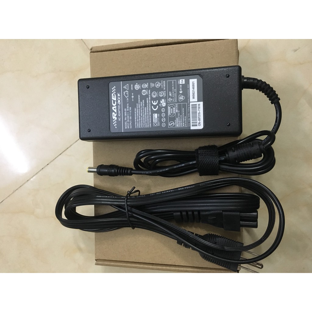 SẠC LAPTOP ACER(ADAPTOR ACER) 19V-4.7A. HÀNG CHÍNH HÃNG RACE