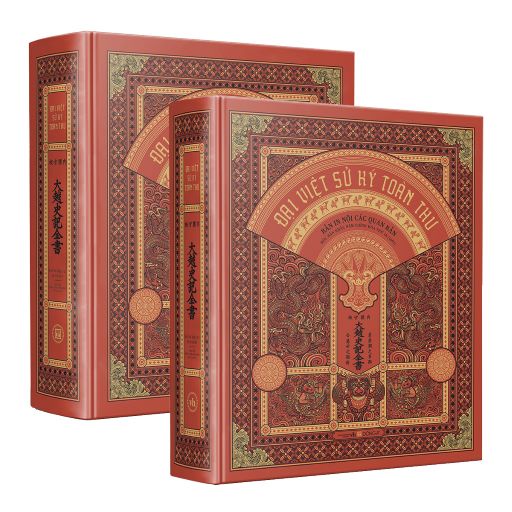 Sách - Đại Việt Sử Ký Toàn Thư (Trọn bộ 2 quyển, có hộp, tặng kèm 02 postcards)