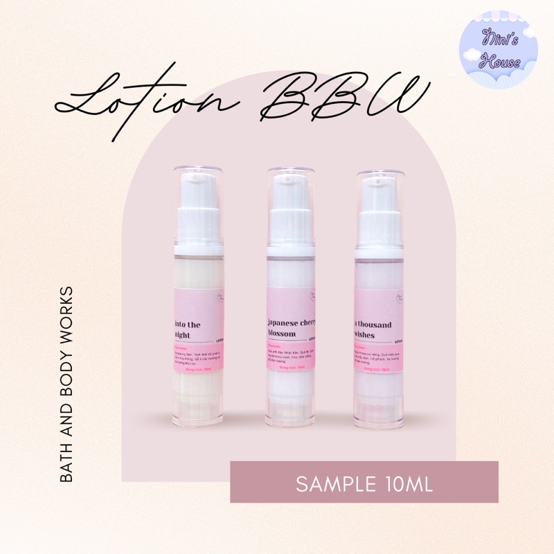 Lotion dưỡng thể Bath & Body Works 10ml