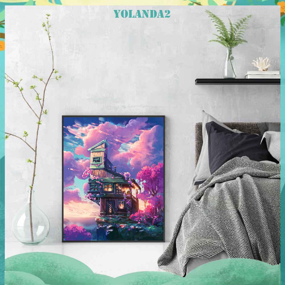 Toàn Bộ Tranh Thêu Chữ Thập DIY 11CT Hình Đám Mây