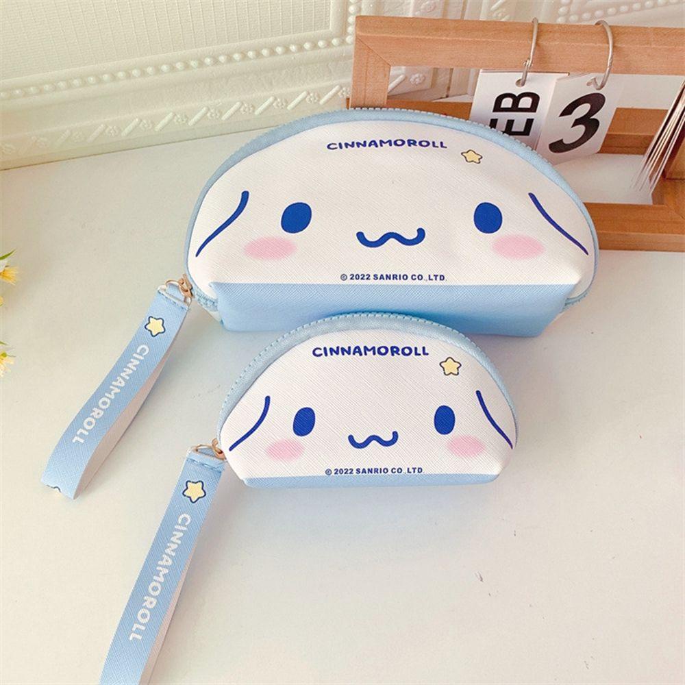 Túi Đựng Mỹ Phẩm Da PU Họa Tiết Hoạt Hình Melody Đáng Yêu