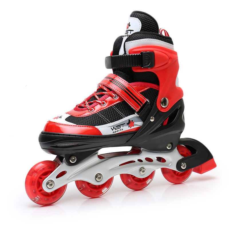 Iron skates the patin Trượt người lớn trọn bộ dành cho mới bắt đầu, nam và nữ, sinh viên đại học, trung học chuyên