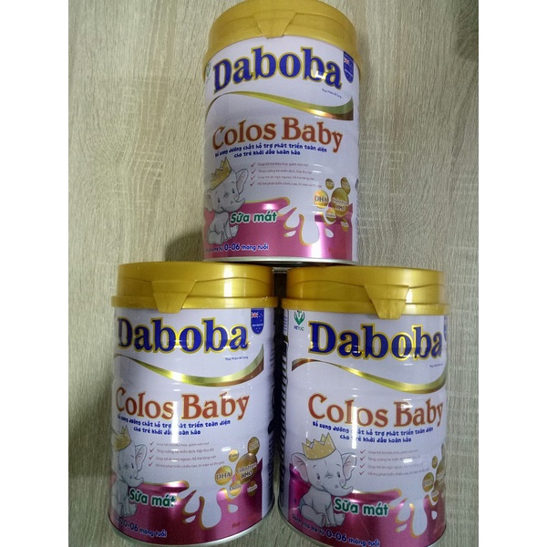 Sữa non dành cho trẻ 0-6 tháng Colos baby Daboba 900g - Miễn dịch tốt, hấp thu khỏe, tăng cân