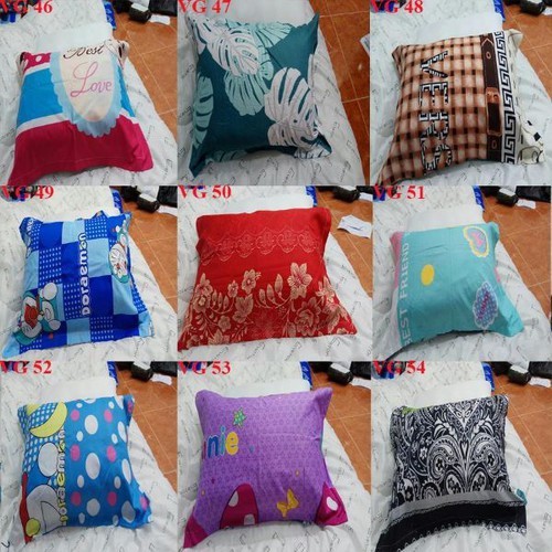 Bộ Vỏ Gối Nằm Poly Cotton 45x65cm Siêu Đẹp[2 CHIẾC VỎ GỐI]