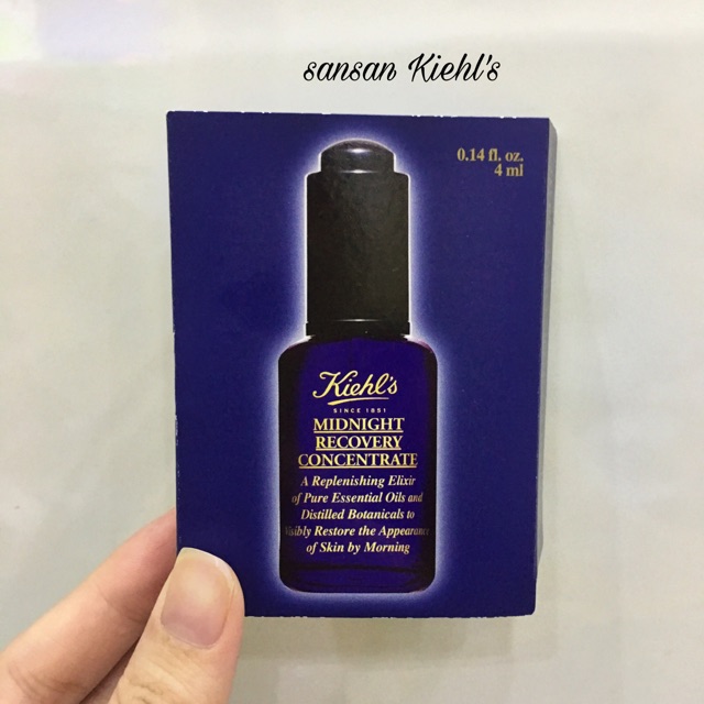 Minisize tinh dầu hồi phục da ban đêm Kiehl's Midnight Recovery Concentrate 4ml | BigBuy360 - bigbuy360.vn