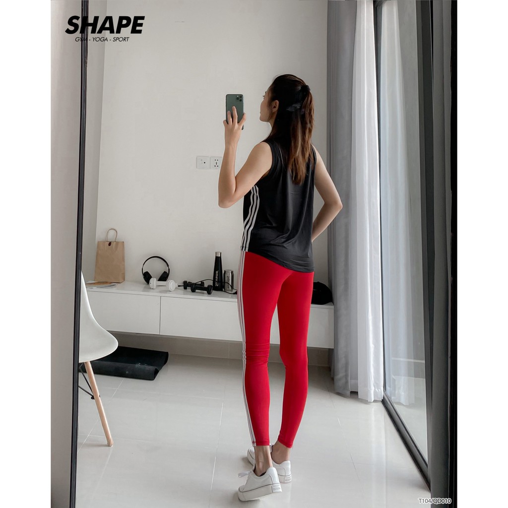 Áo tank top nữ A.d sọc bên kiểu dáng basic năng động [T104]