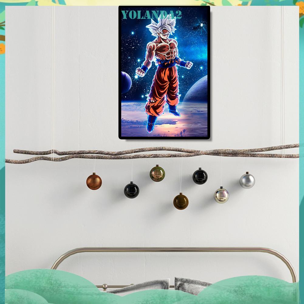 Tranh đính đá 5d tự làm hình nhân vật Dragon Ball