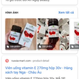Viên uống VITAMIN E Đỏ