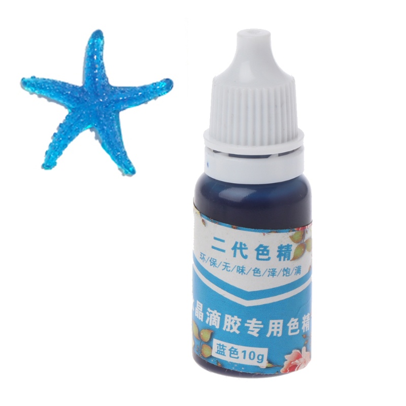 Nhựa resin uv nhuộm làm trang sức thủ công 15 màu sắc