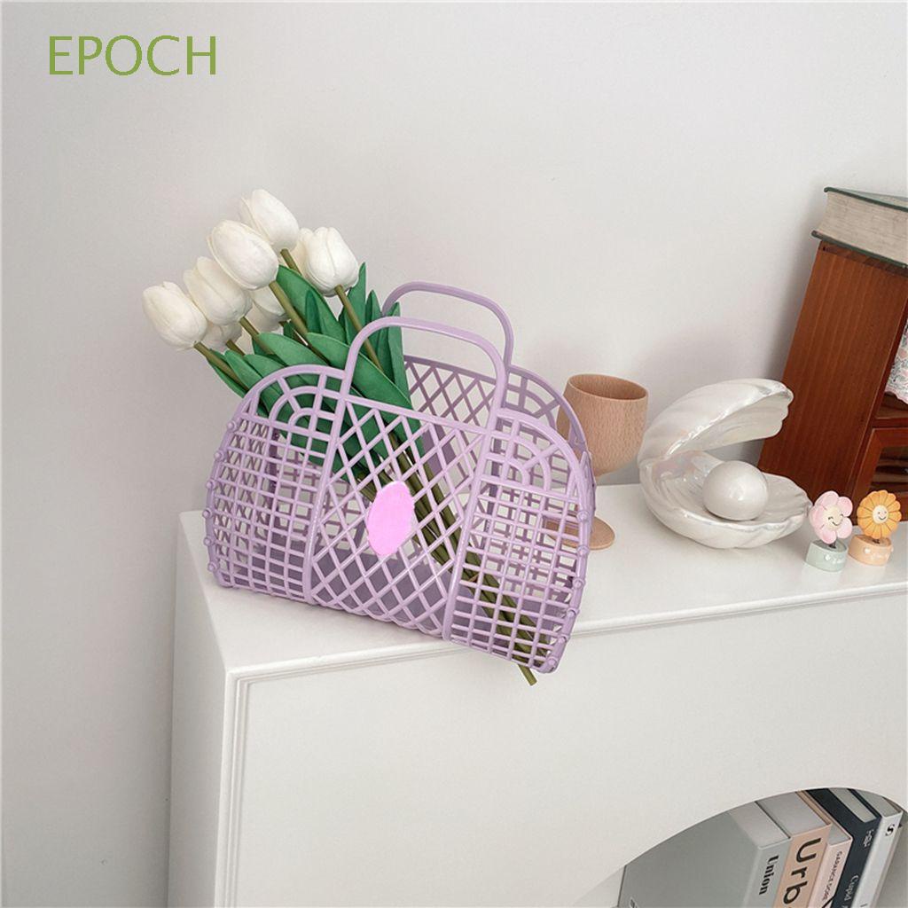 Giỏ đựng đồ bằng nhựa PC dạng lưới nhiều màu có thể gấp gọn tiện dụng cho nhà tắm