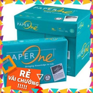 3 THÙNG (15 GRAM) Giấy A4 dầy Paper One 70gms