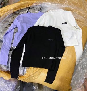 [M01] Áo len montogi ôm body logo (Có sẵn/ảnh thật)