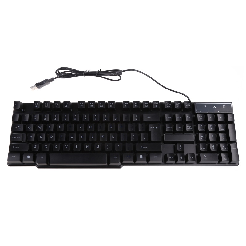 Bàn Phím Cơ Gaming 104 Phím Có Dây Và Đèn Led Nền Chuyên Dụng Cho Máy Tính Laptop PC
